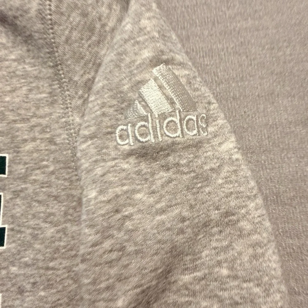 Adidas Slippery Rock University Football Womens S Gray Hoodie Sweatshirt SRU
